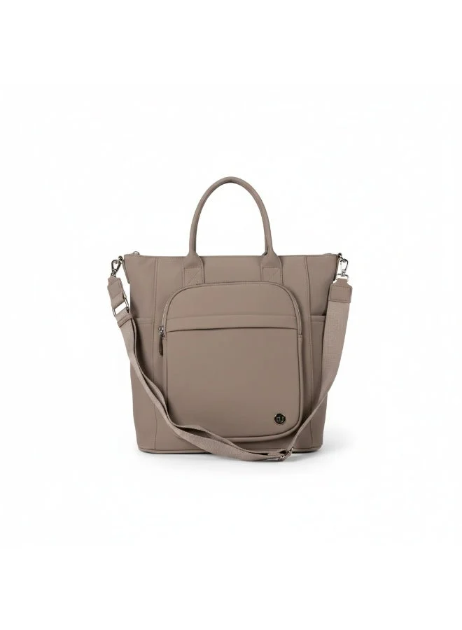 David Jones  David Jones Women's Handbag Stylish and Durable Everyday Carry | Color Taupe(CM7261)  | Best Price UAE